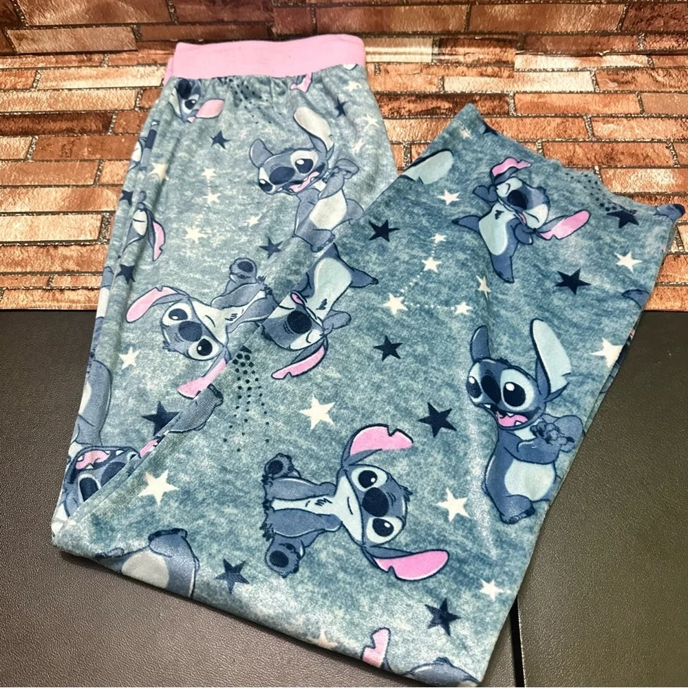 Disney Stitch Themed Pajama Pants size S - Picture 5 of 8